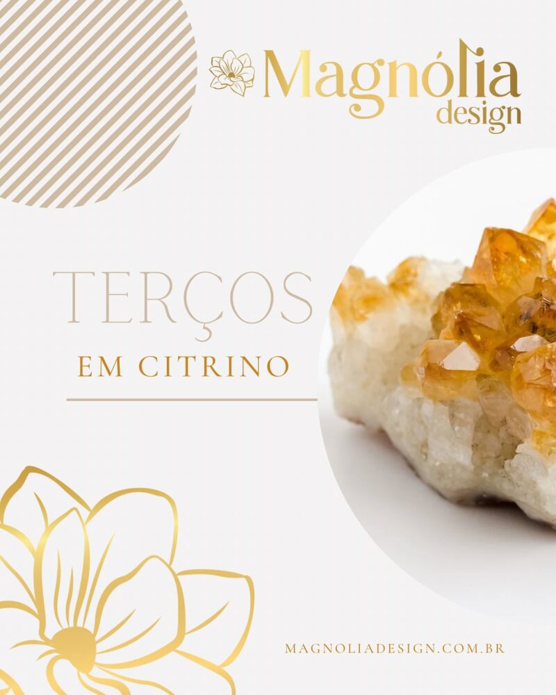 Terço da Esperança – Citrino e Luz